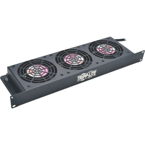 RACK ENCLOSURE SERVER CABINET 1U COOLING FAN TRAY 3 120V 210 CFM