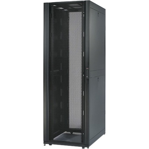 NETSHELTER SX SERVER RACK ENCLOSURE 48U WITHOUT SIDES AND DOORS BLACK 1