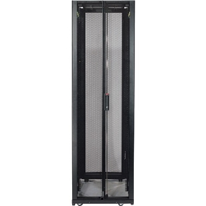 Schneider Electric NetShelter SX Rack Cabinet - 23.62 inch 42U Wide x 47.24 inch Deep - Black