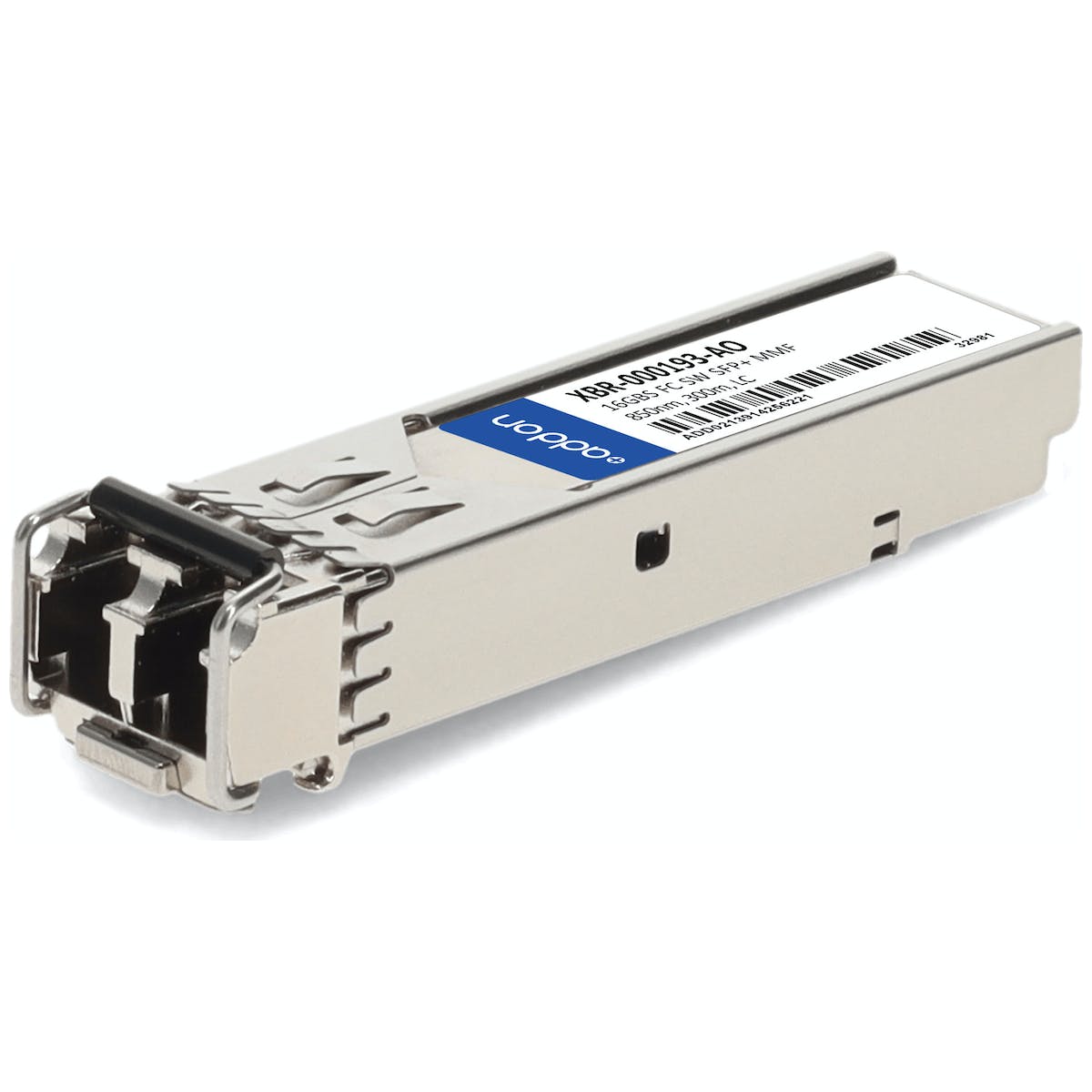 Brocade XBR-000193 Compatible SFP+ Transceiver - SFP+ transceiver module (equivalent to: Brocade XBR-000193) - 16Gb Fibre Channel (Short Wave) - Fibre Channel - LC multi-mode - up to 984 ft - 850 nm (pack of 8)