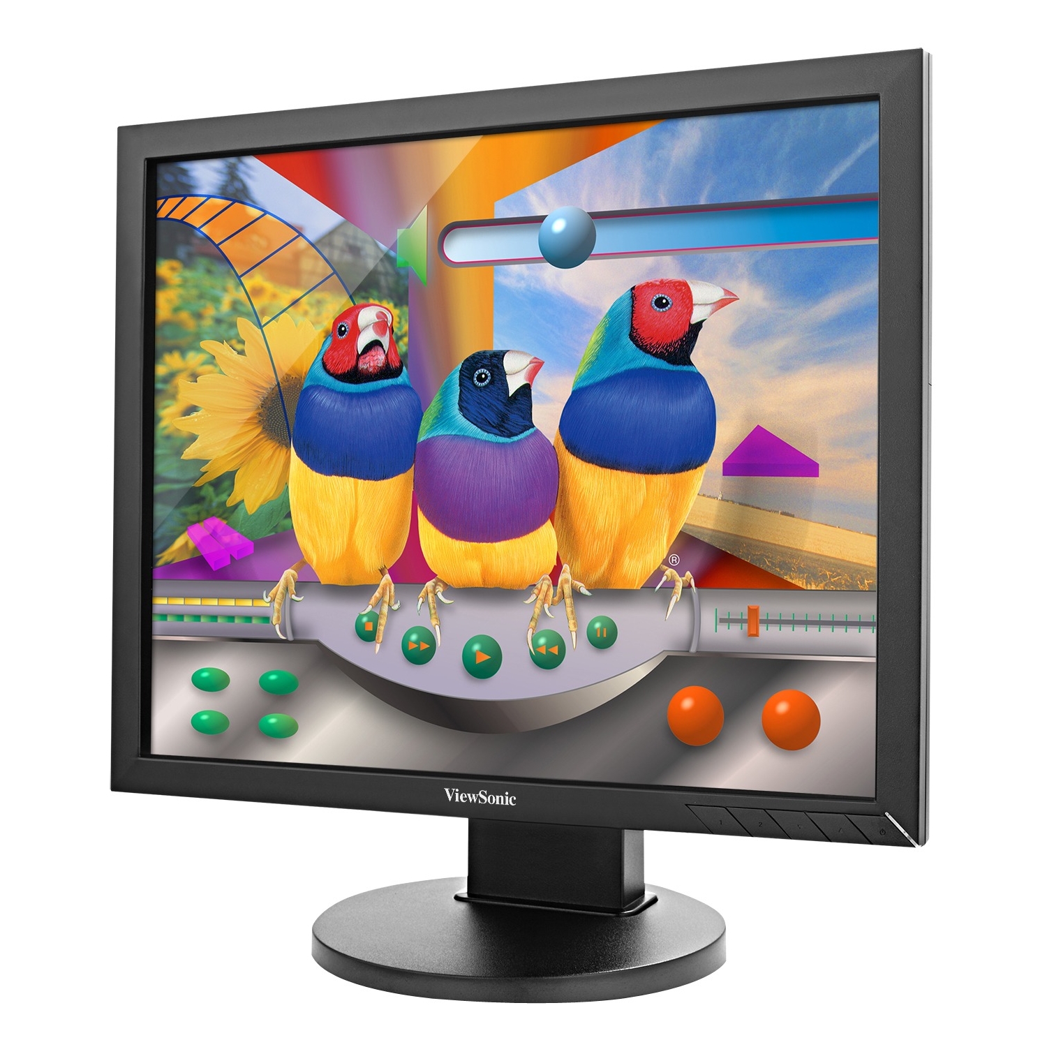 19 inch LED LCD Monitor - 5:4 - 14 ms - 1280 x 1024 - 16.7 Million Colors - 250 Nit - 20000000:1 - SXGA - Speakers - DVI - VGA - USB - 30 W - Black - ENERGY STAR EPEAT