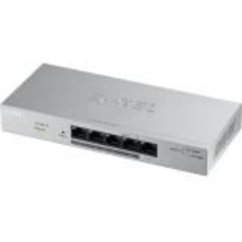 FANLESS 5 PORT GBE POE+ L2 WEB MANAGED SWITCH (60W)