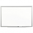 Premium Porcelain Dry Erase Board - 96 inch Width x 48 inch Height - White Porcelain Surface - Aluminum Frame - Film - 1 Each