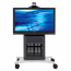 RPS-1000SE Display Stand - Up to 65 inch Screen Support - 300 lb Load Capacity - 1 x Shelf(ves) - 62 inch Height x 45 inch Width x 24 inch Depth - Powder Coated - Glass Steel - Two-tone