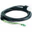 InfraStruXure Whips - Power cable - bare wire to NEMA L6-30 (F) - 21 ft - black - Canada United States - for InfraStruXure PDU