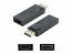 5 PACK OF HP BU989AV COMPATIBLE DISPLAYPORT MALE TO HDMI FEMALE BLACK ADAP