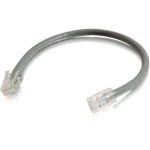 Cat5e Non-Booted Unshielded (UTP) Network Patch Cable - Patch cable - RJ-45 (M) to RJ-45 (M) - 14 ft - UTP - CAT 5e - stranded - gray (pack of 100)