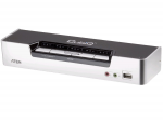 CubiQ KVM Switch - 4 x 1 - 4 x Type B USB 4 x HDMI Digital Audio/Video 4 x Mini-phone Audio 4 x Mini-phone Microphone