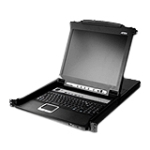 Slideaway CL5708 17 inch LCD Console 8-Port Combo KVM with Peripheral Sharing Technology - 8 Computer(s) - 17 inch Active Matrix TFT LCD - 8 x SPHD-15 Keyboard/Mouse/Video 1 x Type A USB - 1U Height