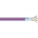 CAT6 400-MHZ SOLID ETHERNET CABLE - SHIELDED (F/UTP)  CMP PLENUM PURPLE 1