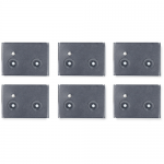 Cable Containment Brackets with PDU Mounting - PDU mounting brackets - black - for NetShelter SX