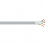 Box Other views CAT5e Value Line Solid Cable CM 1000-ft. (304.8-m)  Gray - Category 5e for Network Device - 1000 ft - 1 Pack - Bare Wire - Bare Wire - Gray