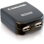 USB SuperBooster Dongle Receiver - USB extender - receiver - USB - 2 ports - up to 150 ft