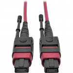 MTP/MPO MULTIMODE PATCH CABLE 12 FIBER 40 GBE 40GBASE-SR4 OM4 PLENUM-RATED (