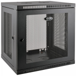 12U Wall Mount Rack Enclosure Server Cabinet Low Profile Deep - Rack enclosure cabinet - black - 12U - 19 inch