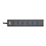 7-PORT USB 3.0 SUPERSPEED HUB/SPLITTER PORTABLE ALUMINUM 5 GBPS