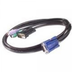 KEYBOARD / VIDEO / MOUSE (KVM) CABLE - 6 PIN PS/2 HD-15 (M) - HD-15 (M) -