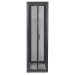 NETSHELTER SX 48U 600MM/1200MM ENCLOSURE WITH ROOF AND SIDES BLACK