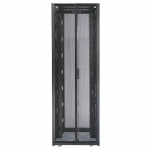 NETSHELTER SX 48U 750MM WIDE X 1200MM DEEP ENCLOSURE WITH SIDES BLACK -2000 LBS.