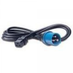 Power cable - IEC 60320 C19 (F) to IEC 60309 (M) - 8 ft - black - for P/N: SMX3000RMHV2UNC SUA2200RMXLI3U SUA3000I SUA3000R2IX322 SURT3000XLI/S