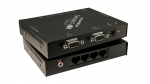 UXGA/YUV/YC POINT TO MULTIPOINT CAT5 EXTENDER 4PORT TX