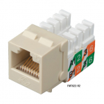 Box GigaBase2 Network Connector - 25 Pack - 1 x RJ-45 Female - Ivory