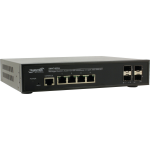 Networks SM4T4DPA Ethernet Switch - 8 Ports - Manageable - 5 x RJ-45 - 4 x Expansion Slots - 10/100/1000Base-T - Desktop Rack-mountable