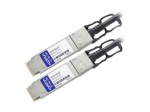 HP 670759-B24 COMPATIBLE TAA COMPLIANT 40GBASE-CU QSFP+ TO QSFP+ DIRECT AT