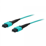 3m MPO OM4 Aqua Patch Cable - Patch cable - MPO multi-mode (M) to MPO multi-mode (M) - 3 m - fiber optic - simplex - 50 / 125 micron - OM4 - halogen-free - aqua