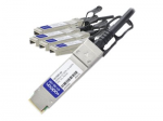 IBM 49Y7889 COMPATIBLE TAA COMPLIANT 40GBASE-CU QSFP+ TO 4XSFP+ DIRECT ATT