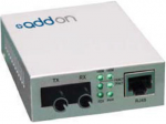 100Mbs 1 RJ-45 to 1 SC Media Converter - Fiber media converter - 100Mb LAN - 100Base-TX 100Base-LX - RJ-45 / SC single-mode - up to 12.4 miles - 1310 nm