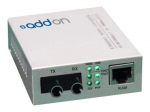 1000Base-TX to 1000Base-SX ST MMF 850nm 550m Media Converter - 1 x Network (RJ-45) - 1 x ST Ports - Multi-mode - 10/100/1000Base-T 1000Base-SX - Desktop