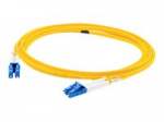 50m LC OS1 Yellow Patch Cable - Patch cable - LC/UPC single-mode (M) to LC/UPC single-mode (M) - 50 m - fiber optic - duplex - 9 / 125 micron - OS1 - halogen-free - yellow