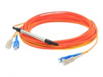 THIS IS A 5M SC (MALE) TO SC (MALE) ORANGE DUPLEX RISER-RATED FIBER MODE CONDITI