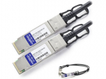 QSFP+ Module - For Data Networking - 1 x 40GBase-CU - Copper - 40 Gbps 40 Gigabit Ethernet