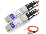 QSFP+ Module - For Optical Network Data Networking - 1 x 40GBase-AOC - Optical Fiber - 40 Gbps 40 Gigabit Ethernet