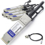 3m 40GBase-CR4 to 4X10G Base-CU SFP+ DAC Cable F/Cisco - Twinaxial for Network Device - 3m - 1 x QSFP+ - 4 x SFP+ Network