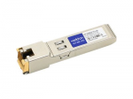 SFP (mini-GBIC) transceiver module - GigE - 1000Base-TX - RJ-45 - up to 328 ft - TAA Compliant