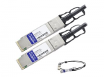 INTEL XLDACBL1 COMPATIBLE TAA COMPLIANT 40GBASE-CU QSFP+ TO QSFP+ DIRECT A