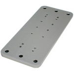 WALL PLATE (ALUMINUM) .ADDS EXTRA SUPPORT WHEN ATTACHING AN ERGOTRON ARM