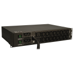 PDU Metered 208V / 240V 30A 16 C13; 2 C19 L6-30P Horizontal 2URM - Horizontal rackmount - power distribution unit ( rack-mountable ) - 30 A - AC 208/240 V - 5.8 kW - input: NEMA L6-30 - output connectors: 18 - 2U - 19 inch